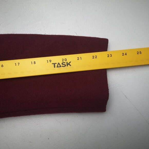 Pendleton Woolen Mills Ladies Size 16 100% Virgin Wool Burgundy Vintage Blazer - Picture 7 of 9